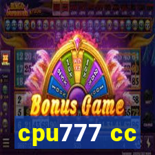 cpu777 cc